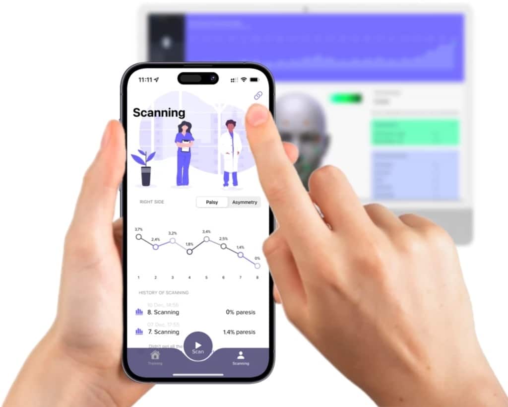 Facerehab App Features banner